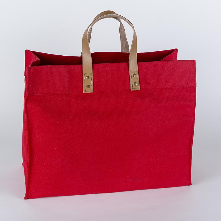Structured Square Tote Bag