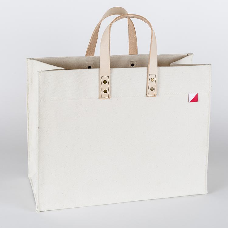 Structured Square Tote Bag