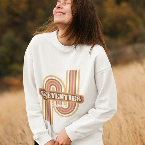 Funky 70's Throwback Crewneck