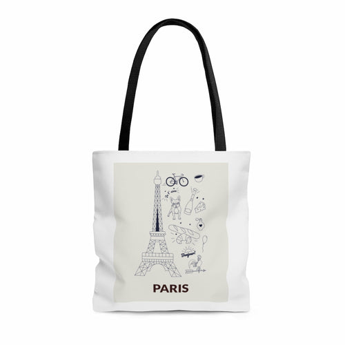 Parisian Elegance Everyday Tote Bag