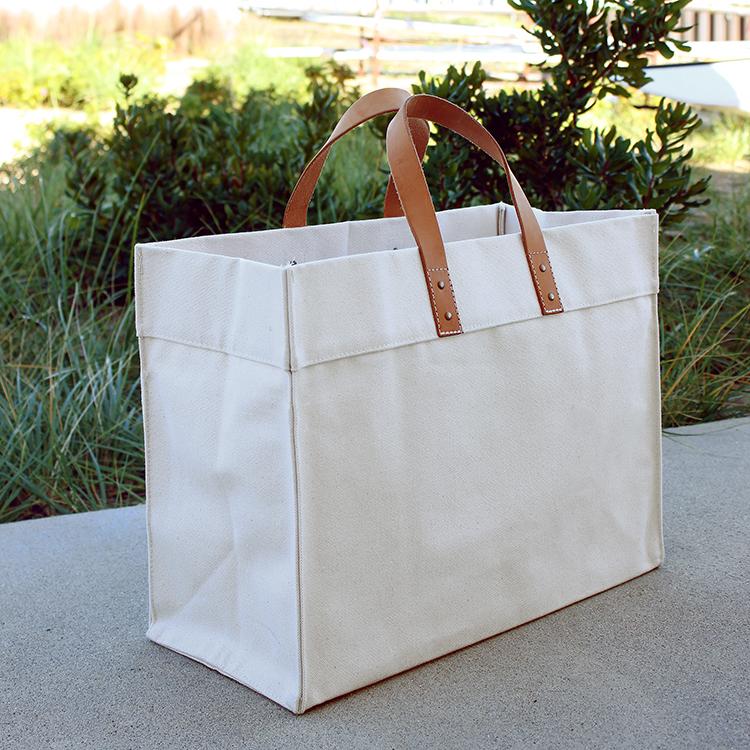 Structured Square Tote Bag