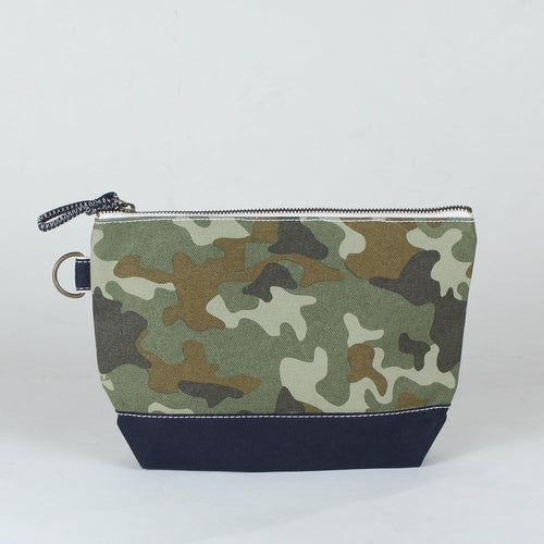 All In Zip Top Pouch in Venture Camo Print