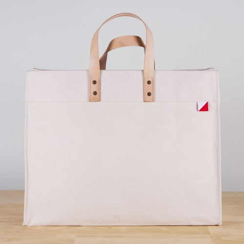 Structured Square Tote Bag