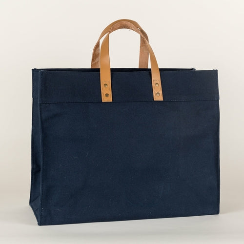 Structured Square Tote Bag