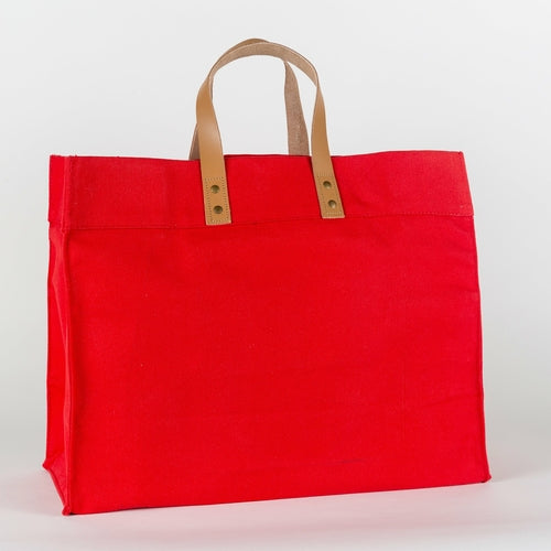 Structured Square Tote Bag