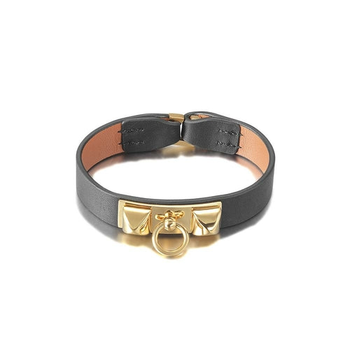 Sophia's Leather Band Cuff