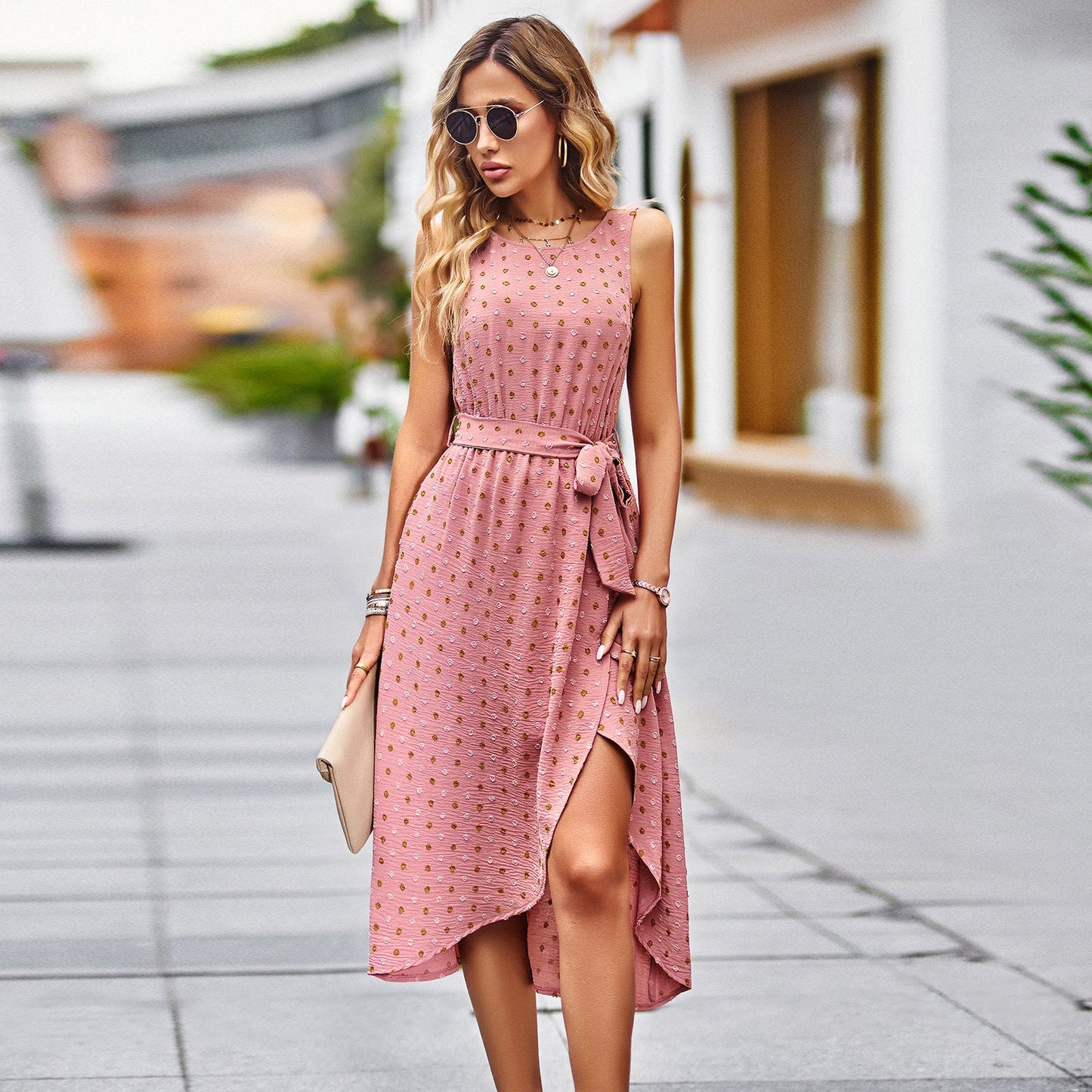 Elegant Sleeveless Maxi Dress for Women