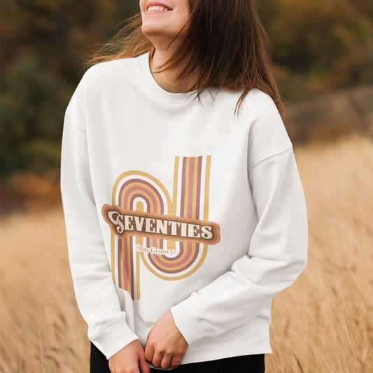 Funky 70's Throwback Crewneck