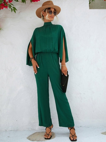 Stand Collar Jumpsuit