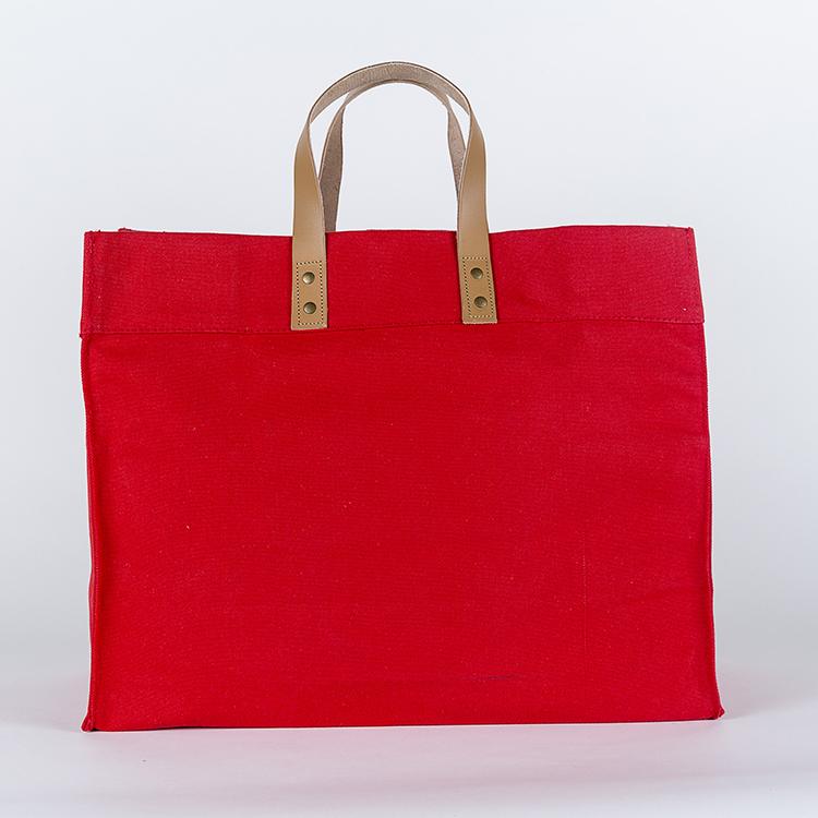 Structured Square Tote Bag