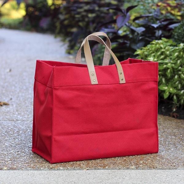 Structured Square Tote Bag