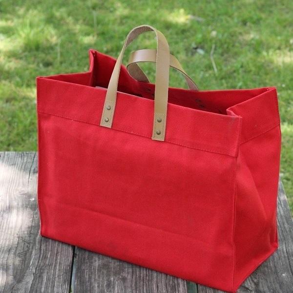 Structured Square Tote Bag