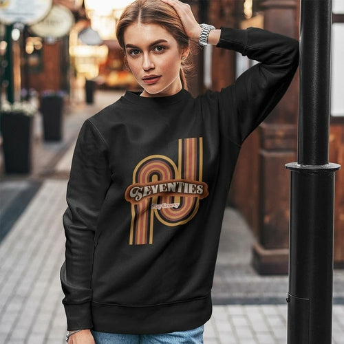 Funky 70's Throwback Crewneck